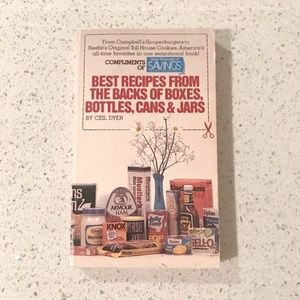 Vintage Best Recipes From The Backs Of Boxes, Bottles, Cans & Jars by Ceil Dyer